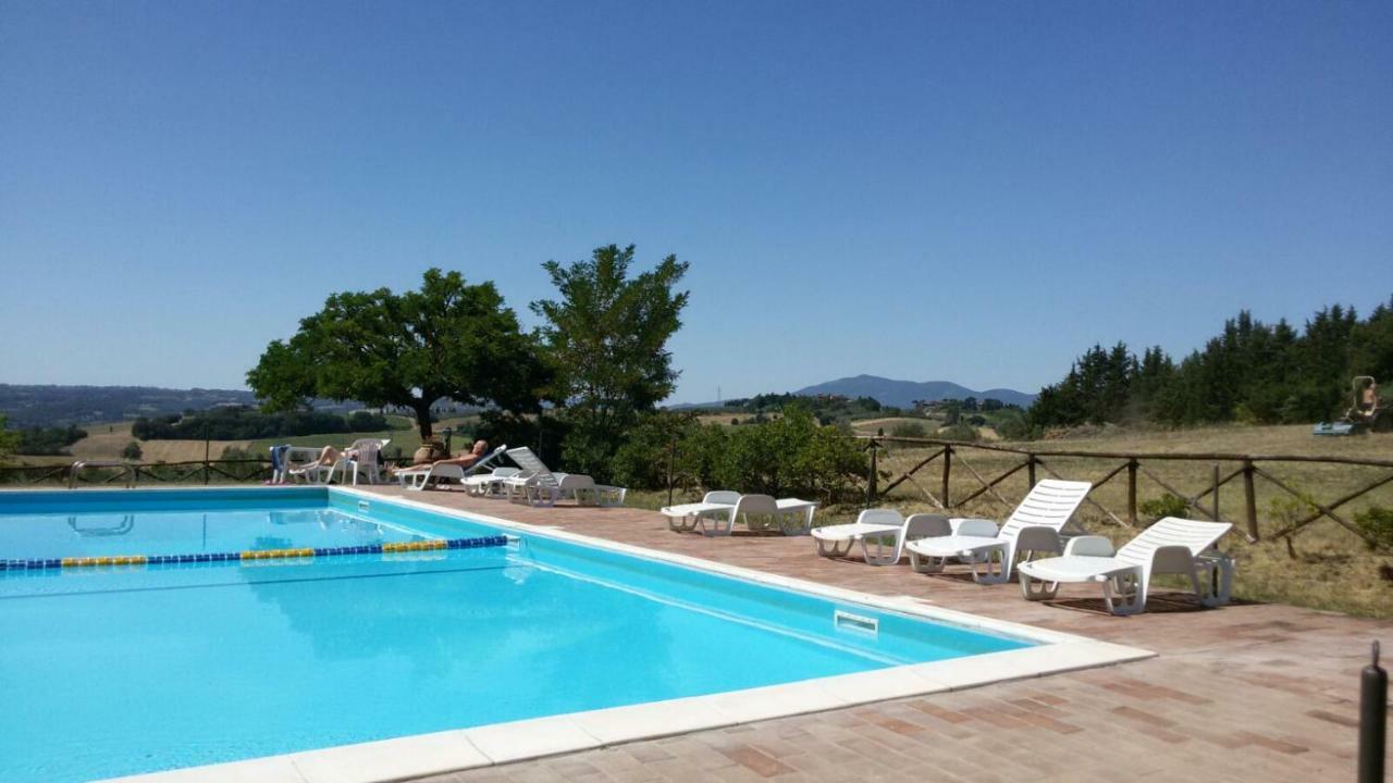Agritur Villa Osvaldo Castiglione Del Lago Perugia Colazione Piscina Acqua Salata Eksteriør bilde